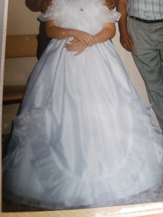 Vestido de comunión de niña vintage