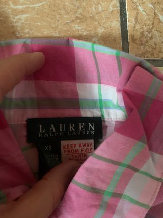 camisola pijama polo Ralph lauren xs