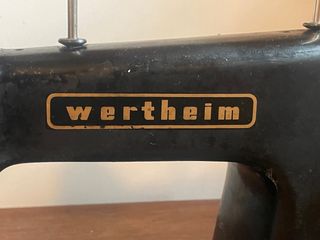 Maquina coser wertheim