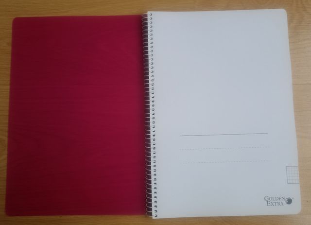 Libreta espiral/ Carpeta Fichas