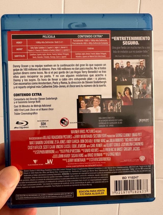 OCEAN'S TWELVE - Blu-ray