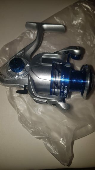 Carrete de pesca metal