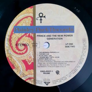 Vinilos PRINCE AND THE NEW POWER GENERATION