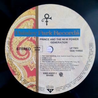Vinilos PRINCE AND THE NEW POWER GENERATION