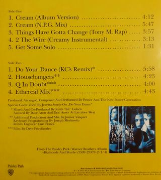 Vinilos PRINCE AND THE NEW POWER GENERATION