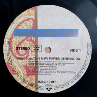 Vinilos PRINCE AND THE NEW POWER GENERATION