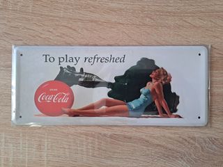 Cartel metálico Coca-Cola_21