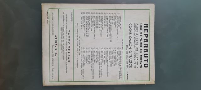 Manual seat 850 berlina y coupe reparauto