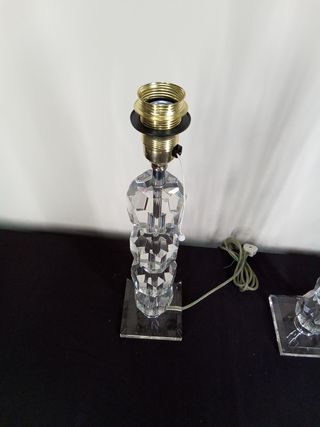 Lamparas de cristal 