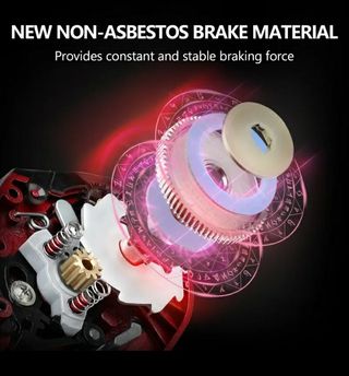 Carrete de pesca metal