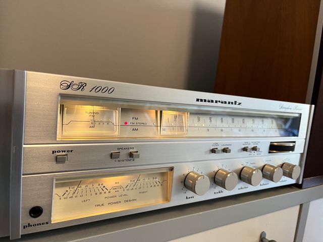 Receiver HiFi Marantz SR 1000 + Recap + Garantia