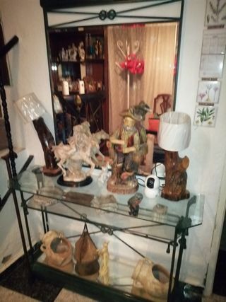 Perchero vintage de 5 perchas
