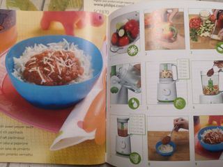 Philips Avent, potitos y purés vapor bebe