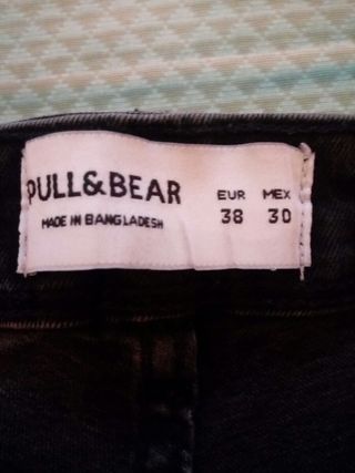 Pantalón vaquero hombre negro