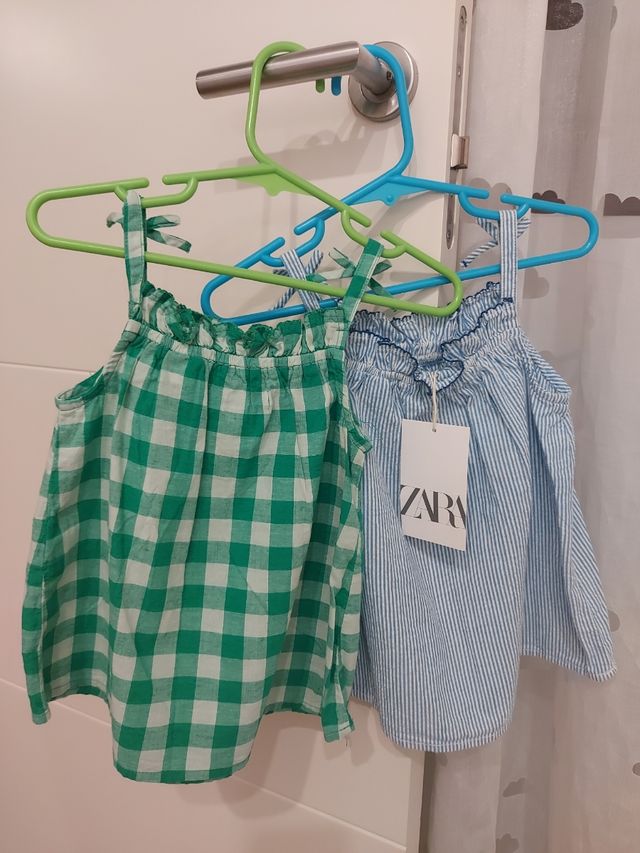2 Top zara niña 2-3 años NUEVOS