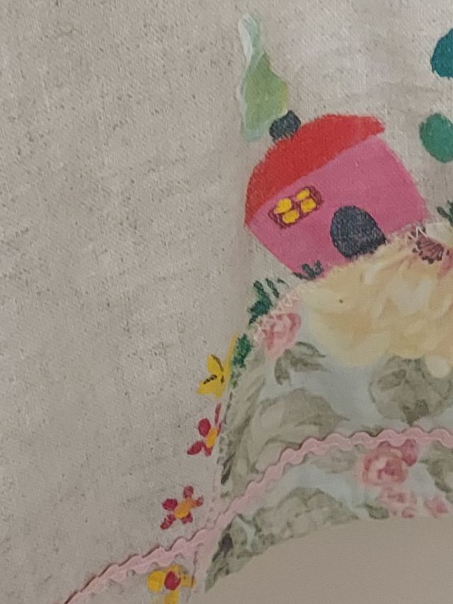 Vestido lino niña 3/4 años