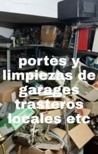Vaciados limpiezas desescombros con furg
