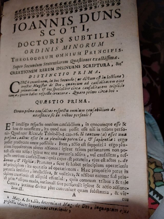 ORDINIS MINORUM T II JOAN DUNS SCOTI