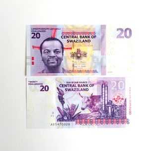 Billete de Swaziland sin circular