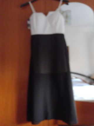 Vestido fiesta italiano  con etiqueta 