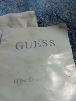 Reloj guess con certificado autenticidad
