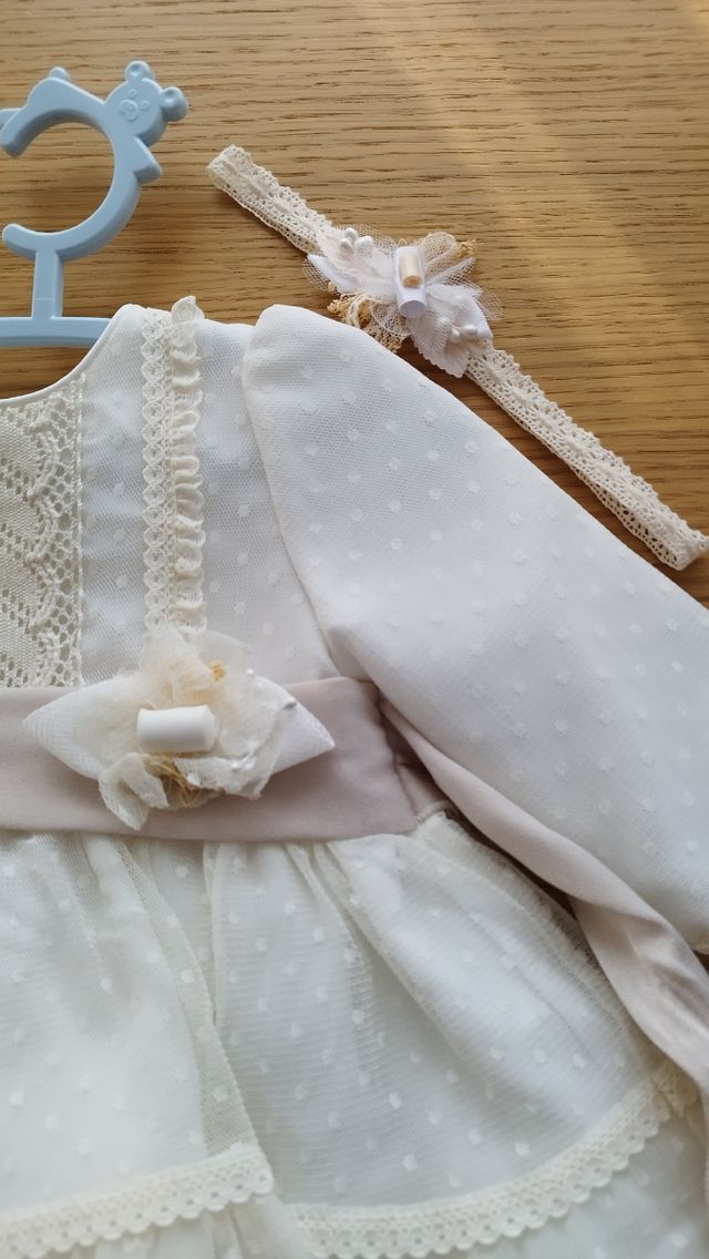 Vestido niña 6 meses. 2 puestas