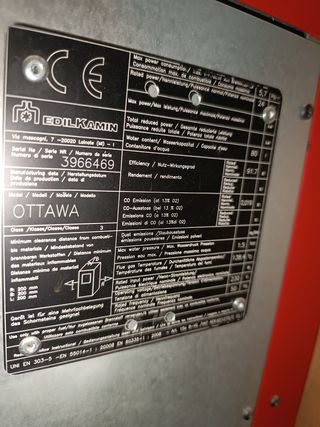 Caldaia a pellet Edilkamin OTTAWA