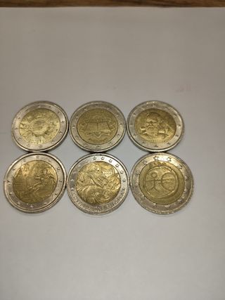 Se cambian monedas 2€ conmemorativas