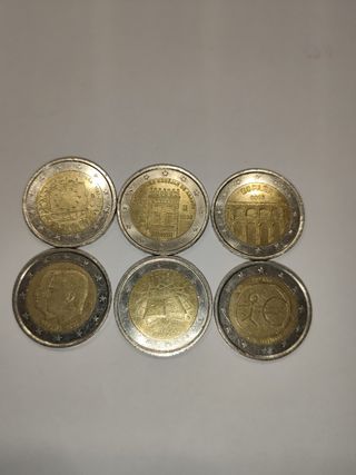 Se cambian monedas 2€ conmemorativas