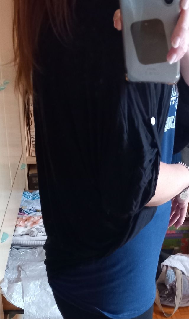 NEW! Coprispalla maniche corte nero