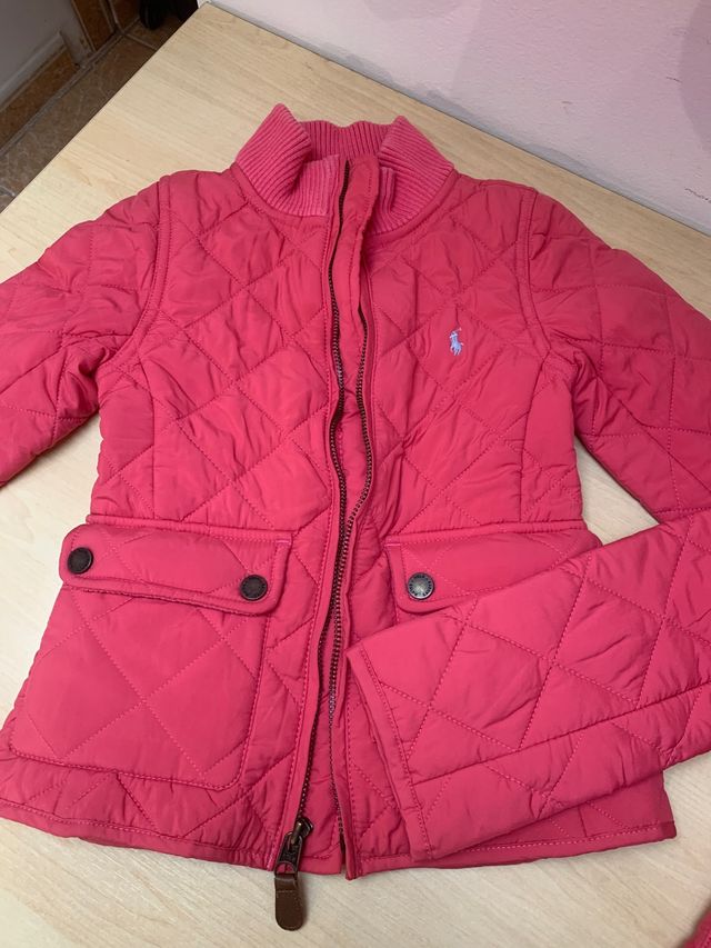 cazadora polo ralph lauren rosa 4 años