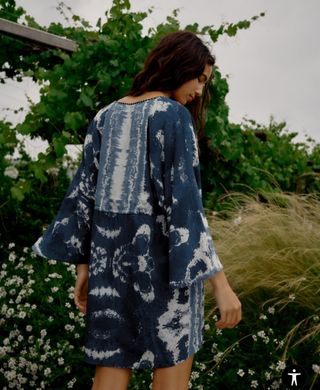 Vestido caftan Zara talla S