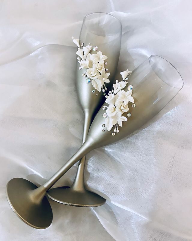 copas de boda. Novias