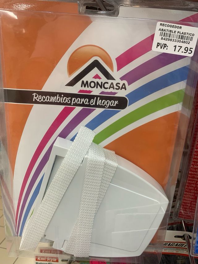 Recogedor para persiana abatible