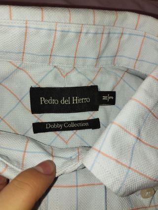 Camisa cuadros hombre Pedro del Hierro