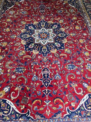 Alfombra 3x4 Grande Lana Artesanal. XXL gigante.