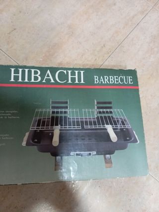 Barbacoa sobre mesa