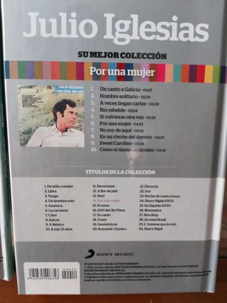 Julio Iglesias CD con Libro Su Mejor Colección