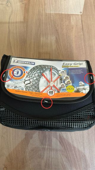 Cadenas de nieve Michelin Easy Grip