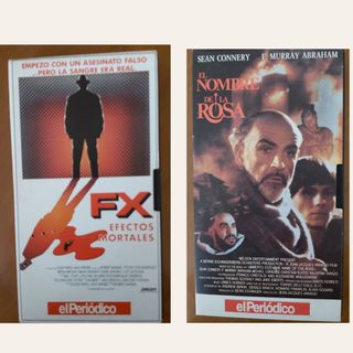 2 Películas VHS a escoger