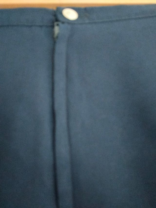 Minifalda gasa azul marino