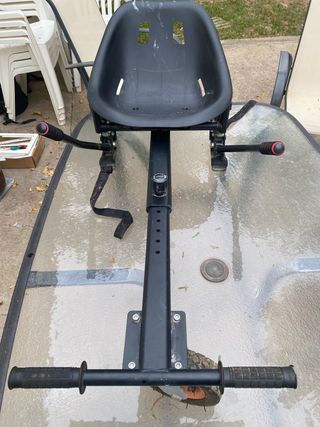 patinete electrico y silla