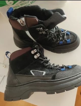 Botas Zara montaña T34 niño/a nuevas,sin estrenar.
