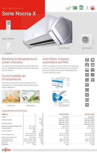 FUJITSU NOCRIA Aire Acondicionado