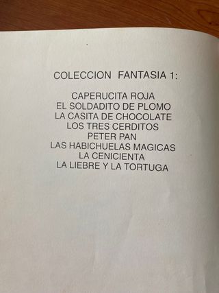 Libro lectura Fantasia 1