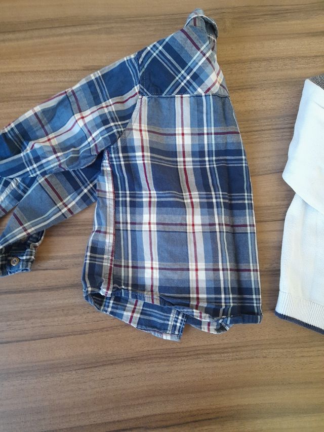 camicia e giacca bimbo 86 cm