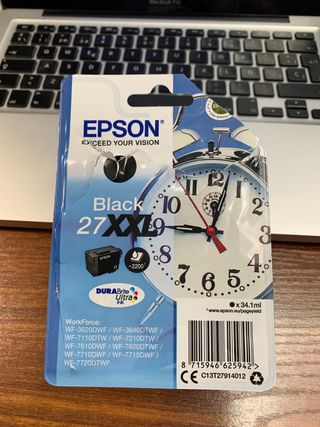 Cartucho tinta EPSON T2791 sin estrenar