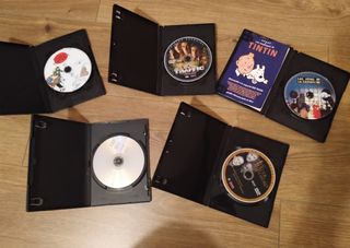 Lote de 5 películas en DVD.