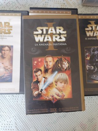 Star Wars VHS Wide screen. Lee bien. Fotos.