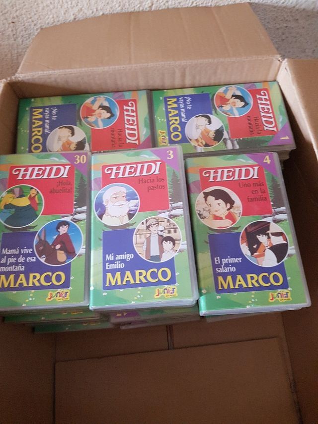 coleccion HEIDI VHS